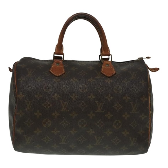 LOUIS VUITTON Monogram Speedy 30 Hand Bag M41526 LV Auth 93138 - Picture 13 of 16